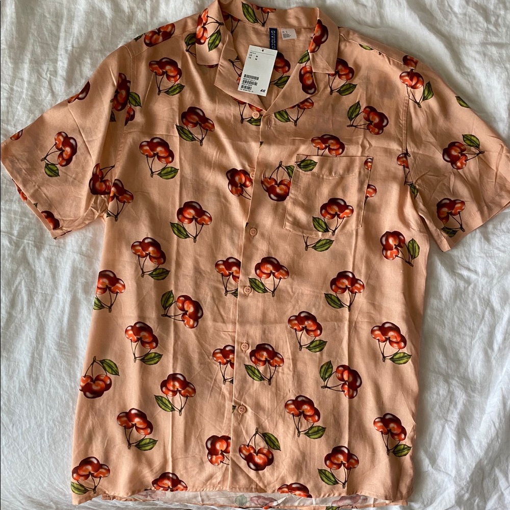 Men’s/Unisex Camp Collar Button Up